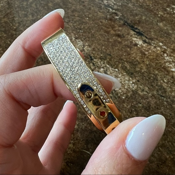 Michael Kors Gold Rhinestone Bracelet - Picture 7 of 7